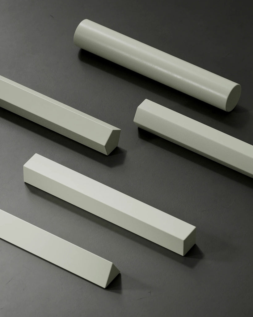 Mist Green Lightly Worn Plastic PBR Texture - Example Scene Visualization | Superellipse