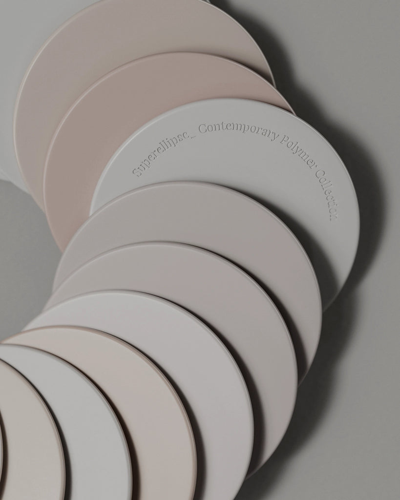 Silver Metallic Finish Plastic PBR Texture - Example Scene Visualization | Superellipse