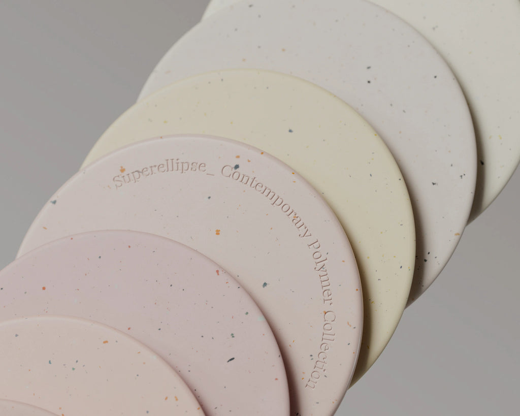Daisy Pink Terrazzo Plastic Small PBR Texture - Example Scene Visualization | Superellipse