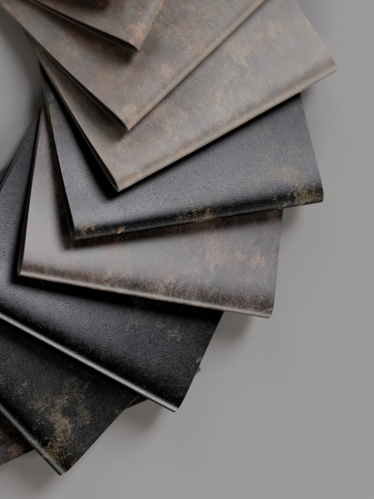 Patina Deep Chestnut Aniline Leather PBR Texture - Example Scene Visualization | Superellipse