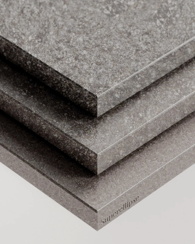 Coffee Brown Polished Granite Slab PBR Texture - Example Scene Visualization | Superellipse