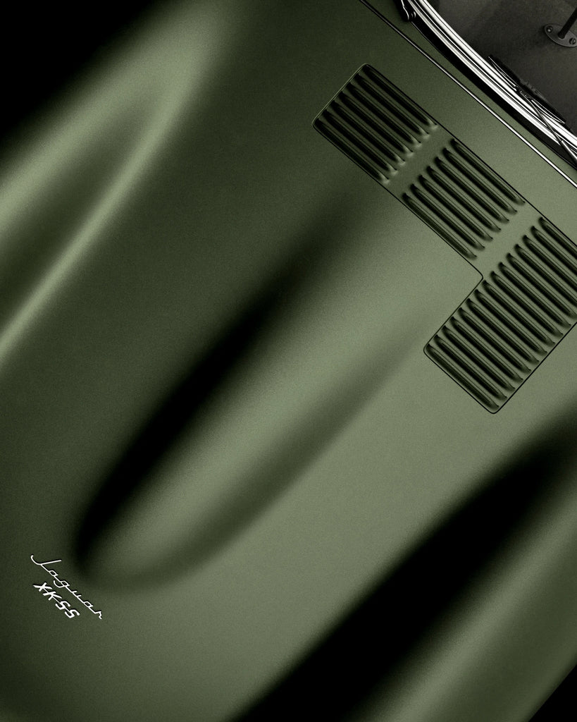 British Racing Green Satin Paint PBR Texture - Example Scene Visualization | Superellipse