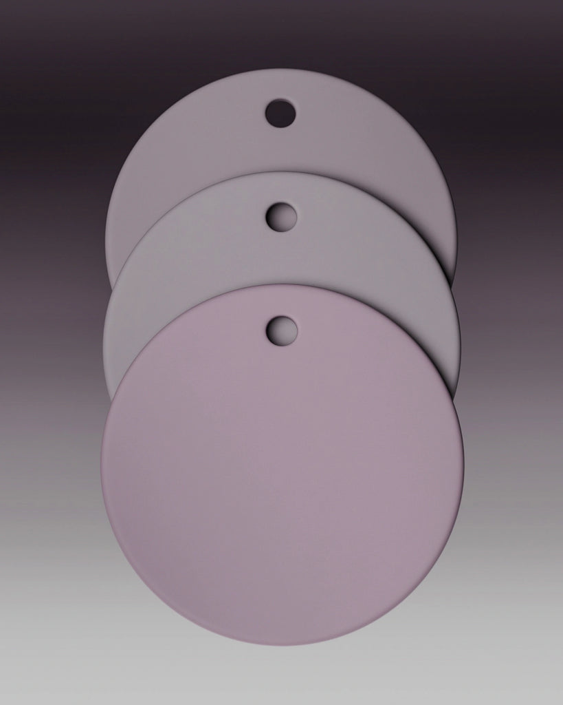 Light Plum Matte Finish Plastic PBR Texture - Example Scene Visualization | Superellipse