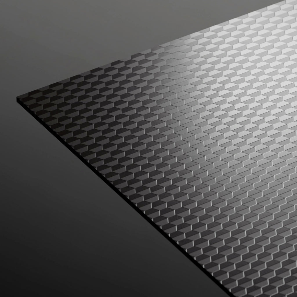 Half Hex Texture Patterned Plastic PBR Texture - Example Scene Visualization | Superellipse