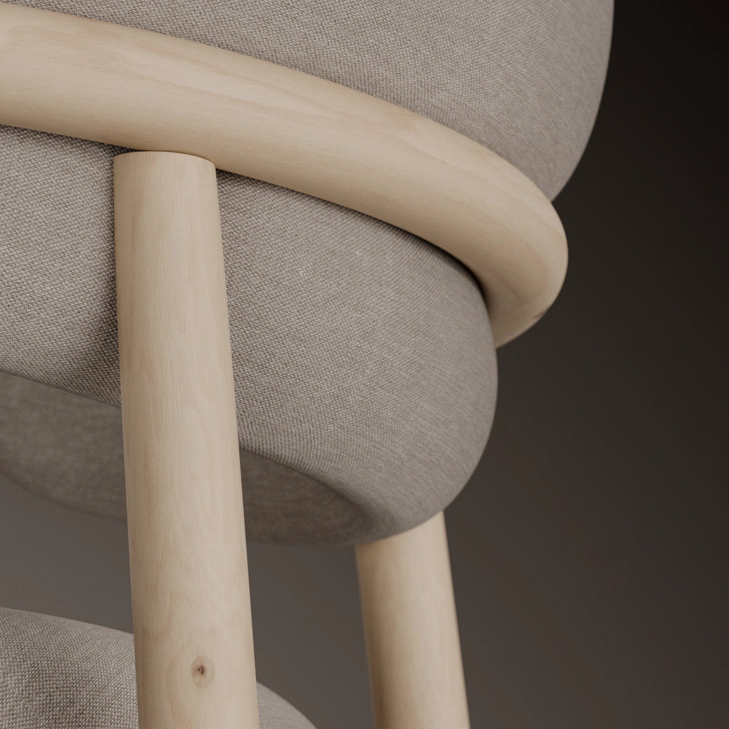 Plywood Book Matched Wood Veneer PBR Texture - Example Scene Visualization | Superellipse