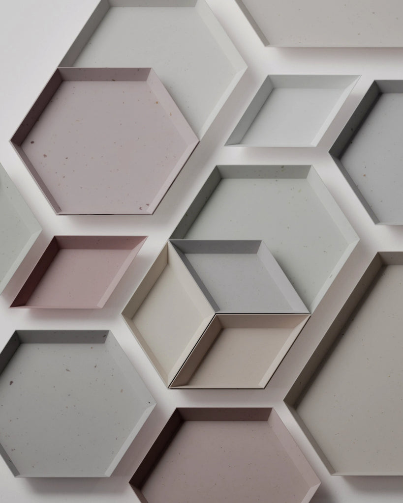 Fine Light Grey Bioplastic PBR Texture - Example Scene Visualization | Superellipse