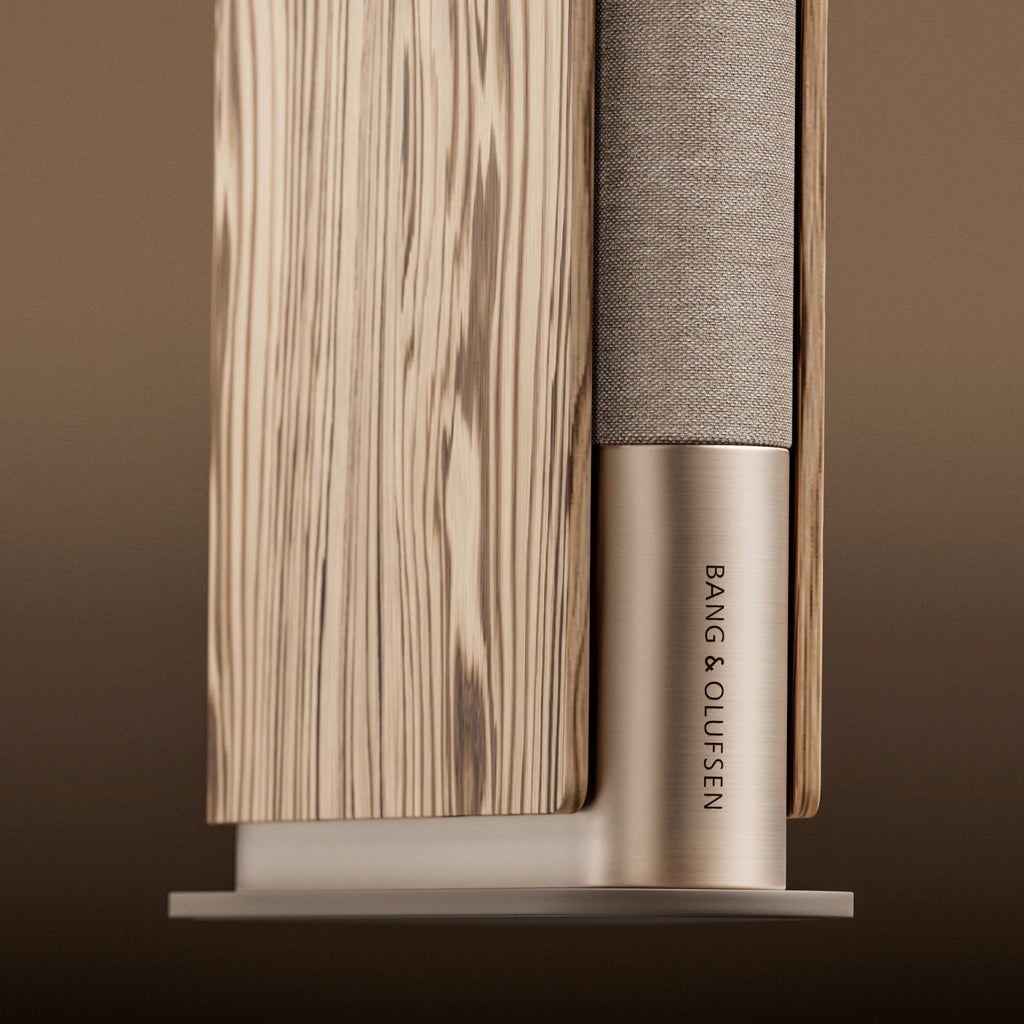 Zebrano Slip Matched Natural Finish Veneer Wood PBR Texture - Example Scene Visualization | Superellipse