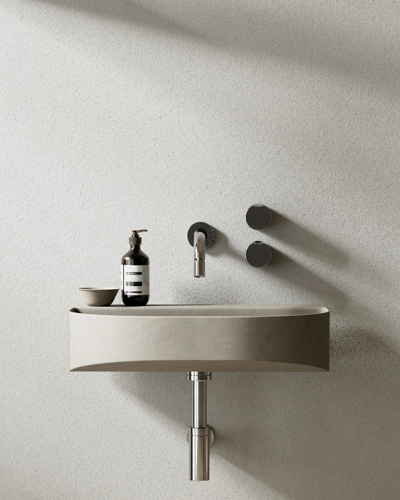 Off White Stucco Sand Finish PBR Texture - Example Scene Visualization | Superellipse