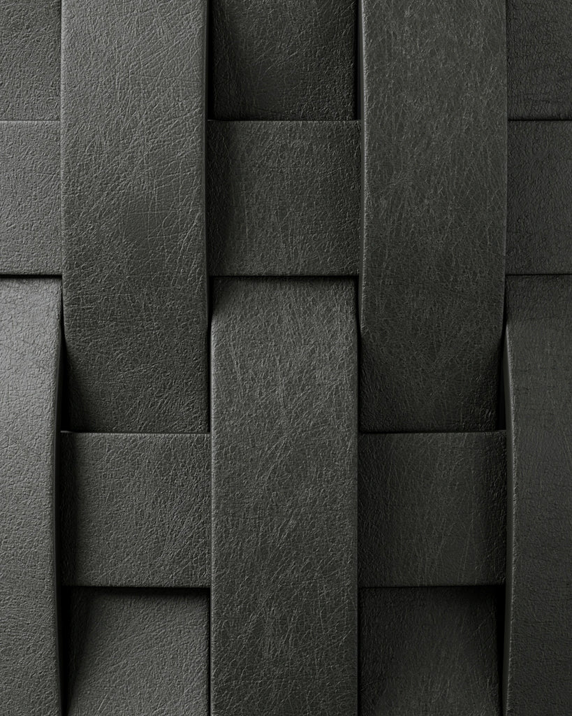 Nubuck Leather Stone Grey PBR Texture - Example Scene Visualization | Superellipse