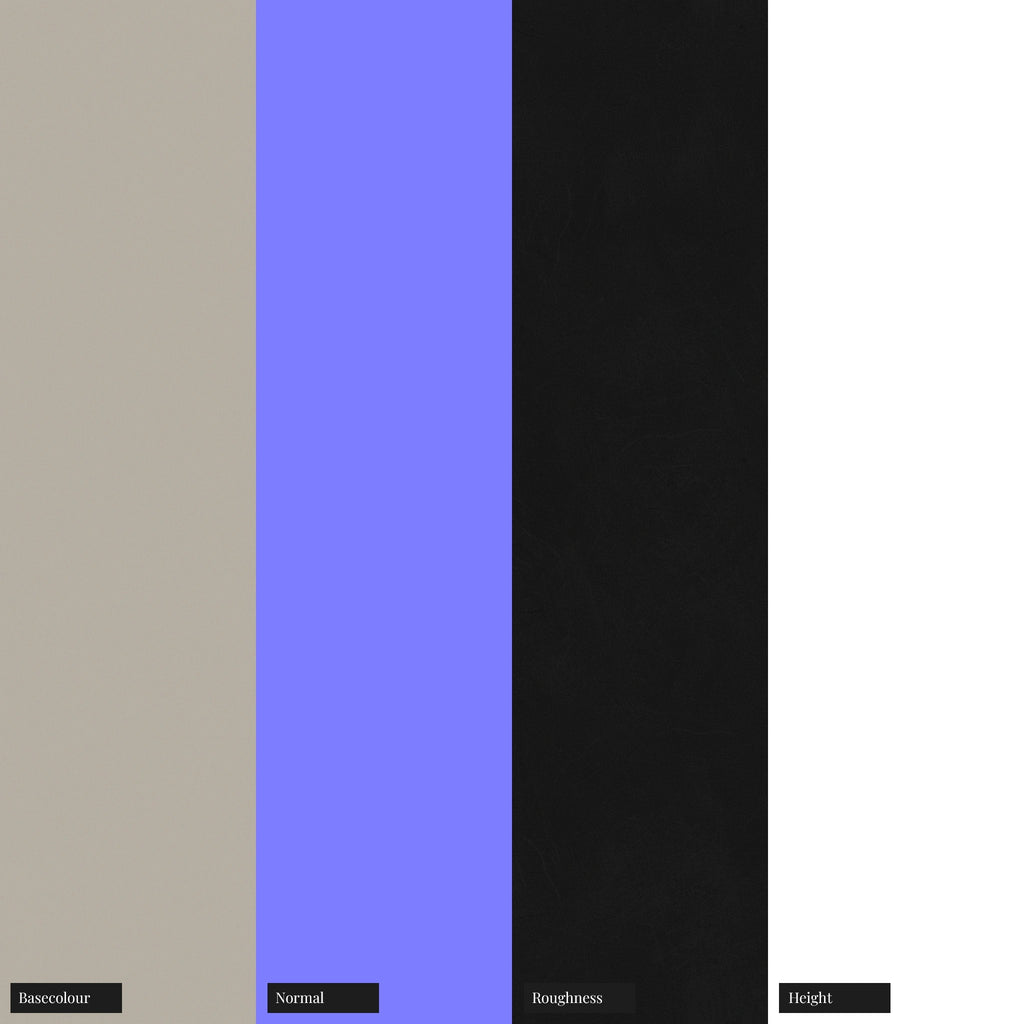 Polished Platinum Metal PBR Texture - Example Scene Visualization | Superellipse