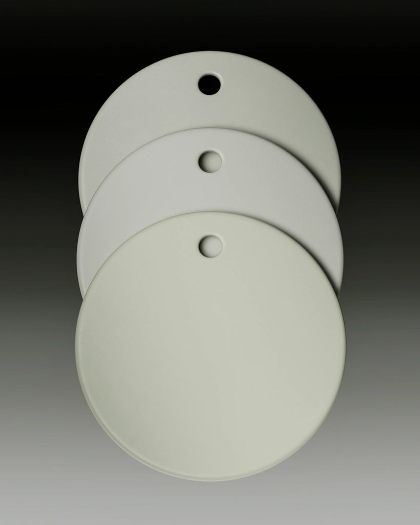 Mist Green Lightly Worn Plastic PBR Texture - Example Scene Visualization | Superellipse