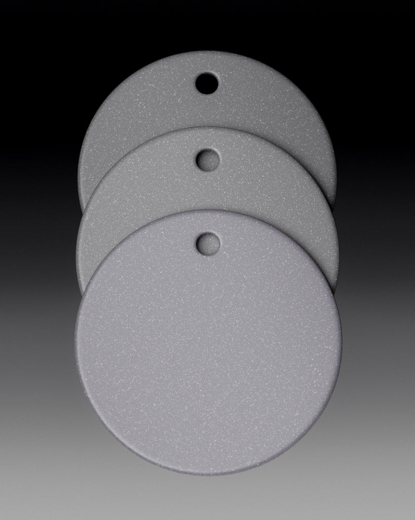 Light Speckled Cool Grey Plastic PBR Texture - Example Scene Visualization | Superellipse