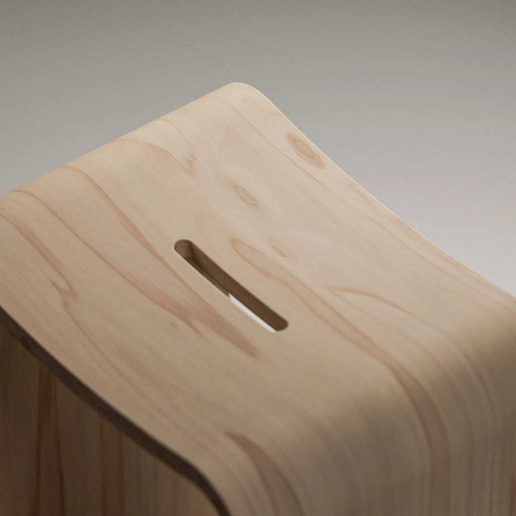 Plywood Wood Veneer 02 PBR Texture - Example Scene Visualization | Superellipse