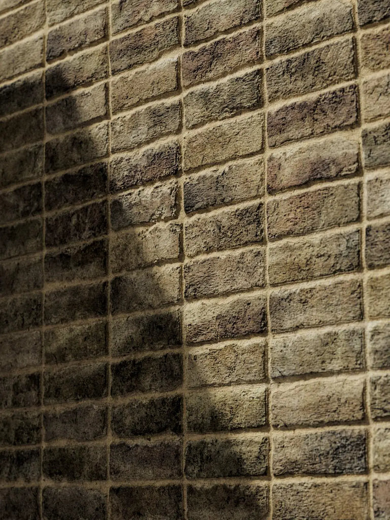 London Mixed Stock Brick Stack Bond PBR Texture - Example Scene Visualization | Superellipse