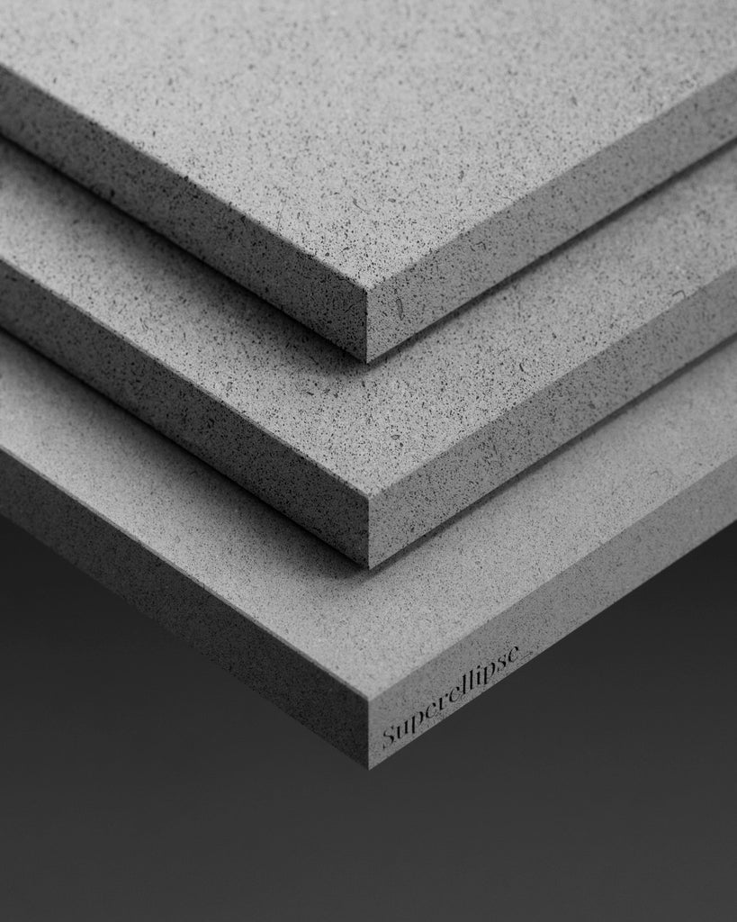 Vesicular Basalt Fine Stone Light Grey PBR Texture - Example Scene Visualization | Superellipse