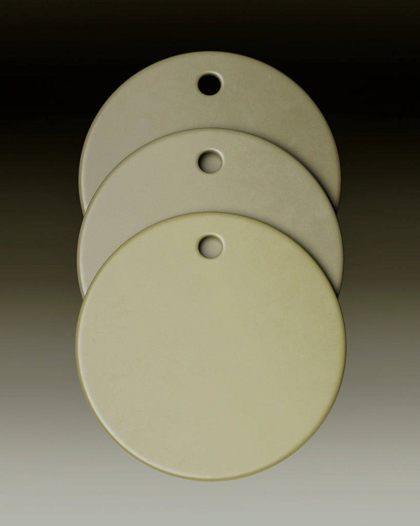 Olive Green Lightly Worn Plastic PBR Texture - Example Scene Visualization | Superellipse