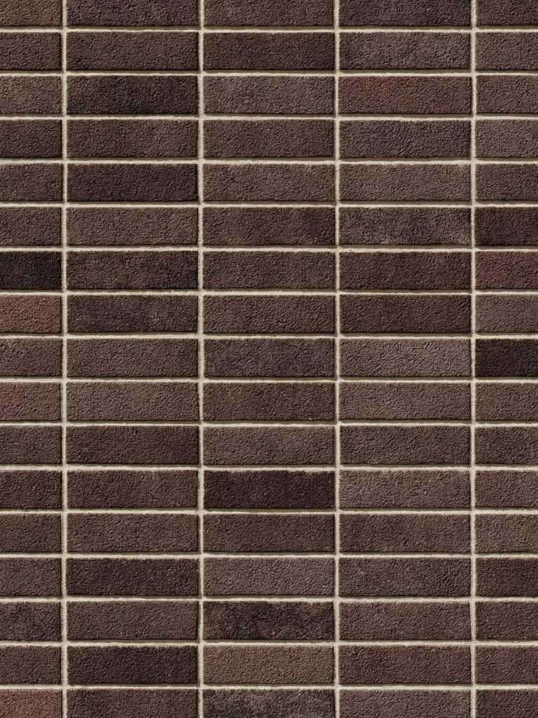 Bordeaux Red Sandfaced Brick Stack Bond PBR Texture - Example Scene Visualization | Superellipse