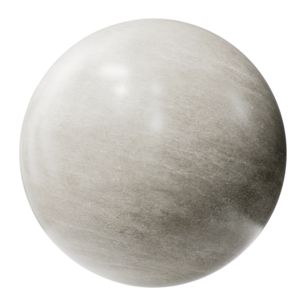 Natural Sandstone Polished PBR Texture - Sphere Swatch Preview | Superellipse