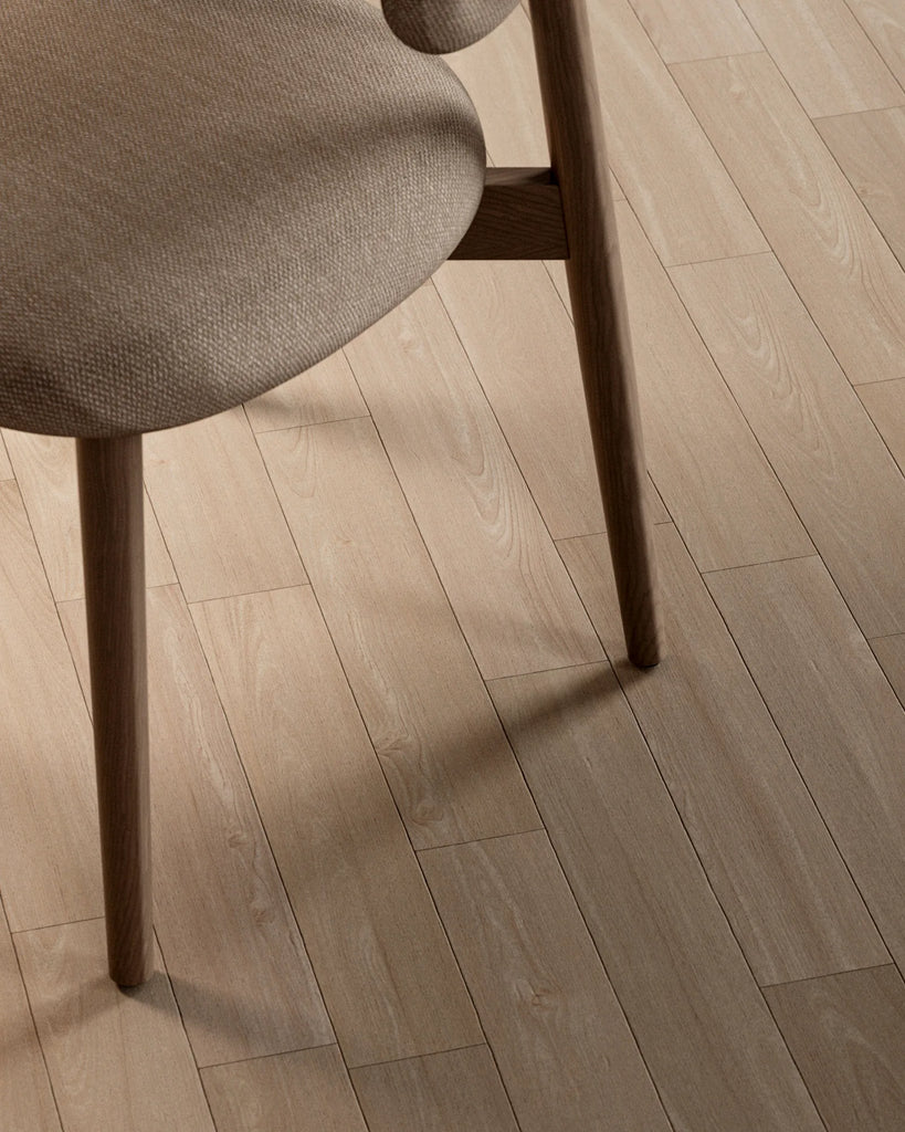 Beech Staggered Wood Floor PBR Texture - Example Scene Visualization | Superellipse