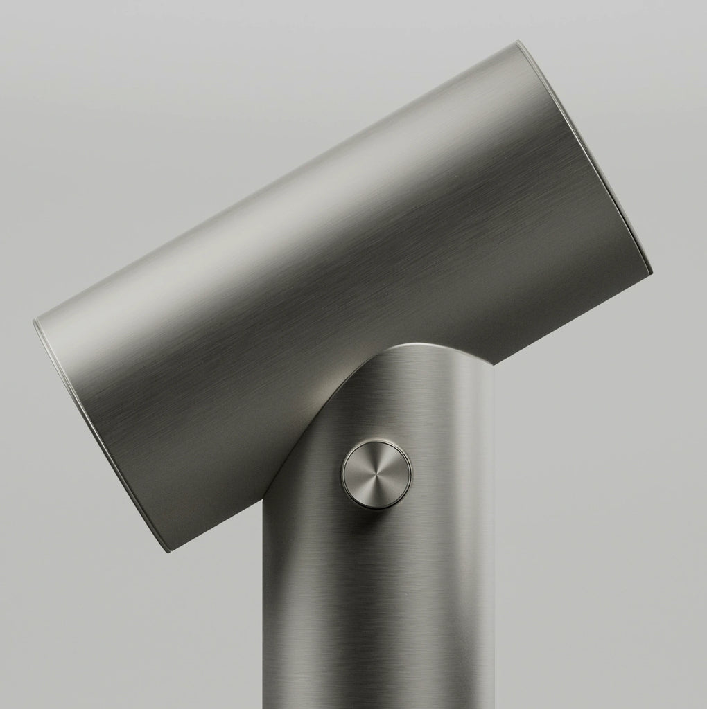 Rough Brushed Silver Metal PBR Texture - Example Scene Visualization | Superellipse