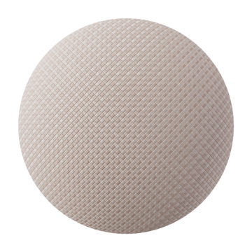 Orange iMac Nylon Braided Cord PBR Texture - Sphere Swatch Preview | Superellipse