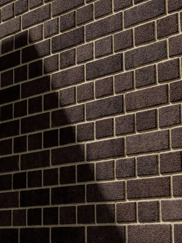 Bordeaux Red Sandfaced Brick English Bond PBR Texture - Example Scene Visualization | Superellipse