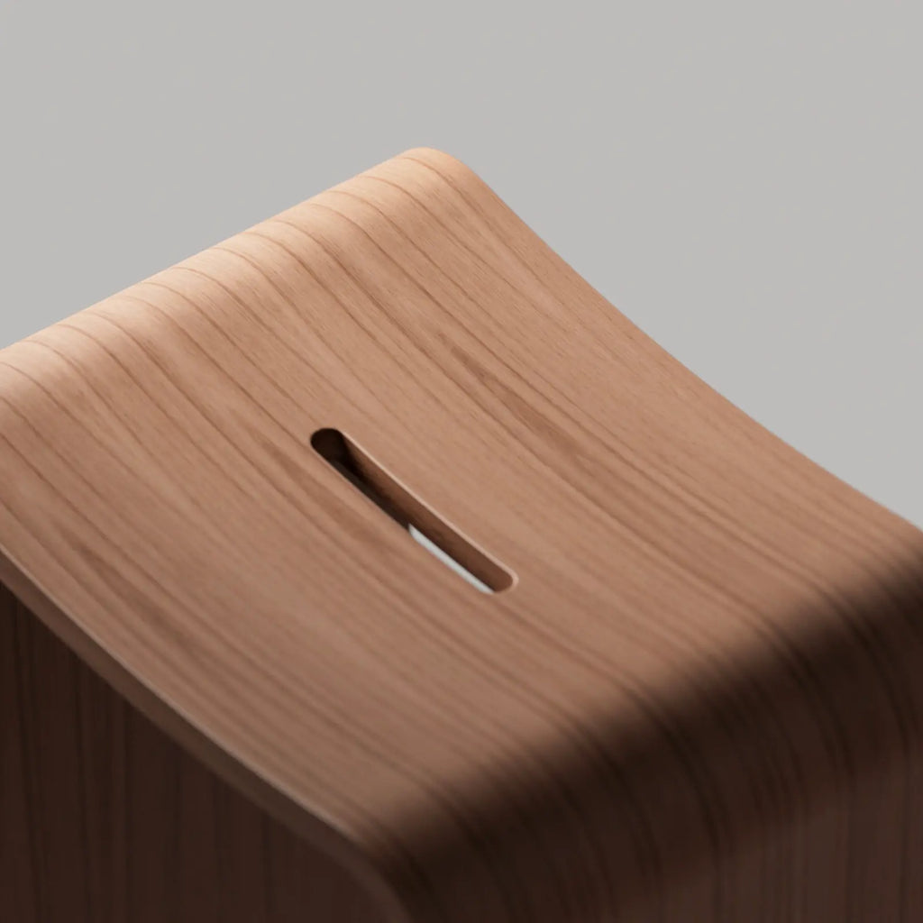 Mahogany Book Matched Veneer Wood PBR Texture - Example Scene Visualization | Superellipse