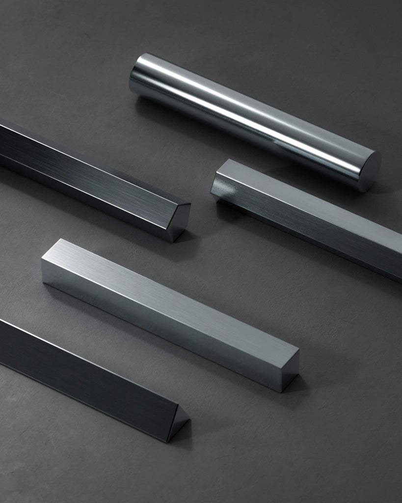 Fine Linear Brushed Zinc Metal PBR Texture - Example Scene Visualization | Superellipse