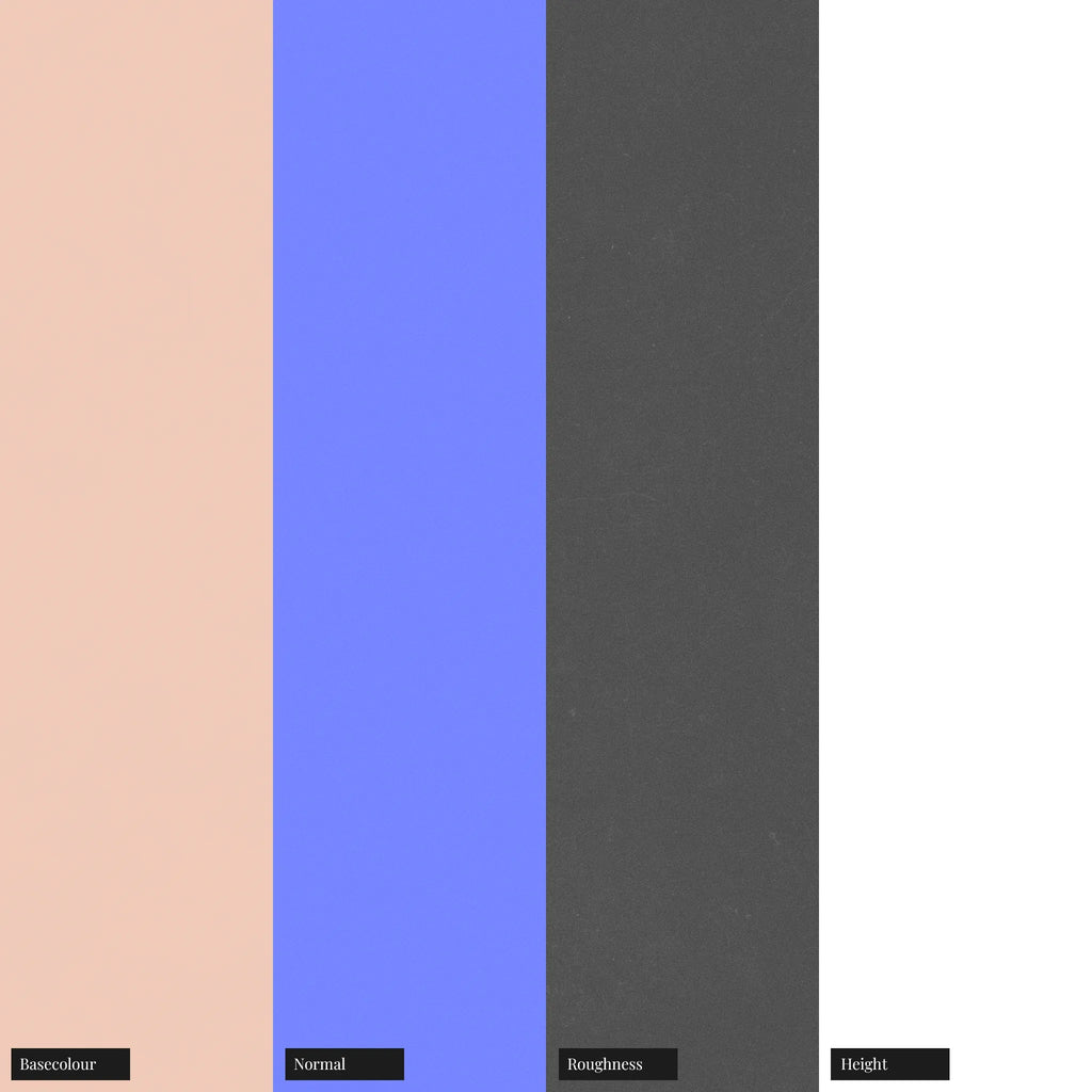 Sandblasted Matte Copper Metal PBR Texture - Example Scene Visualization | Superellipse