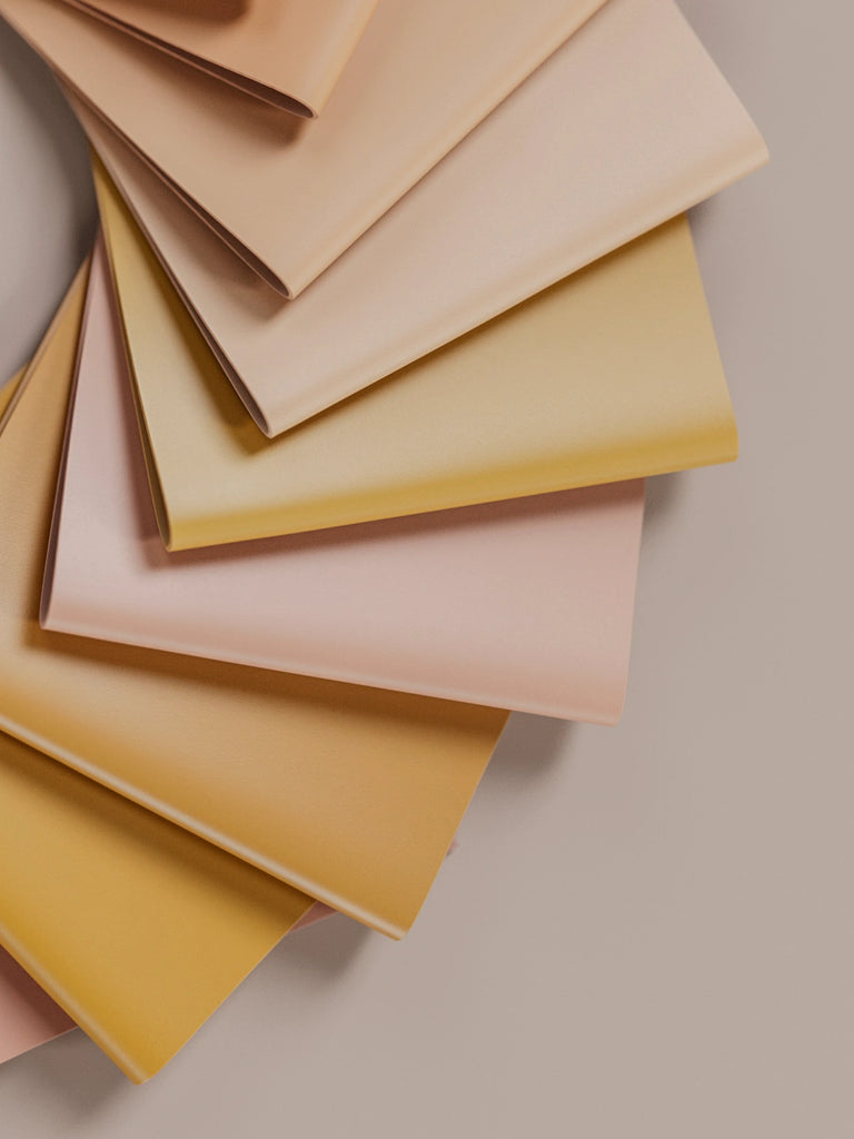 Tan Aniline Fine Grain Leather PBR Texture - Example Scene Visualization | Superellipse