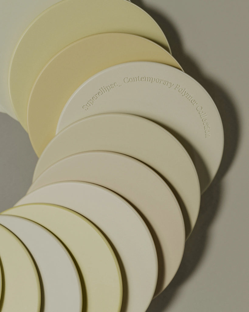 Ivory Yellow Satin Finish Plastic PBR Texture - Example Scene Visualization | Superellipse