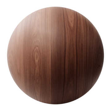 Australian Red Mahogany Bonded Veneer Wood PBR Texture - Sphere Swatch Preview | Superellipse