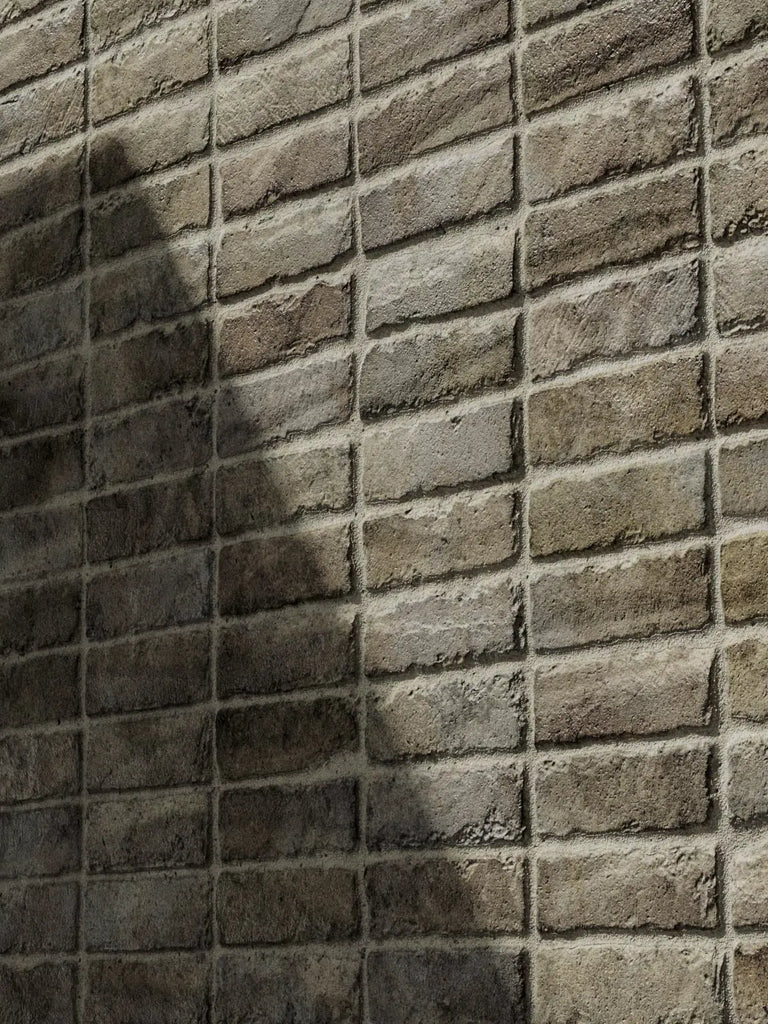 Tumbled Limestone Brick Stack Bond PBR Texture - Example Scene Visualization | Superellipse