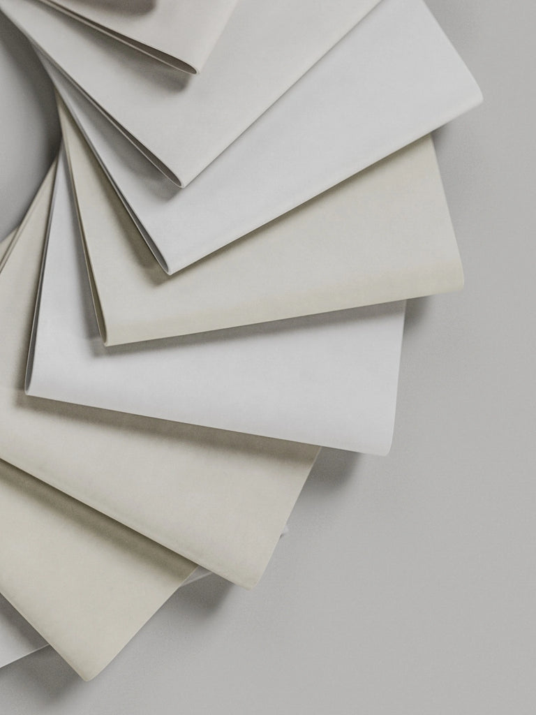 Semi Aniline Fine Grain Leather Sand Beige PBR Texture - Example Scene Visualization | Superellipse