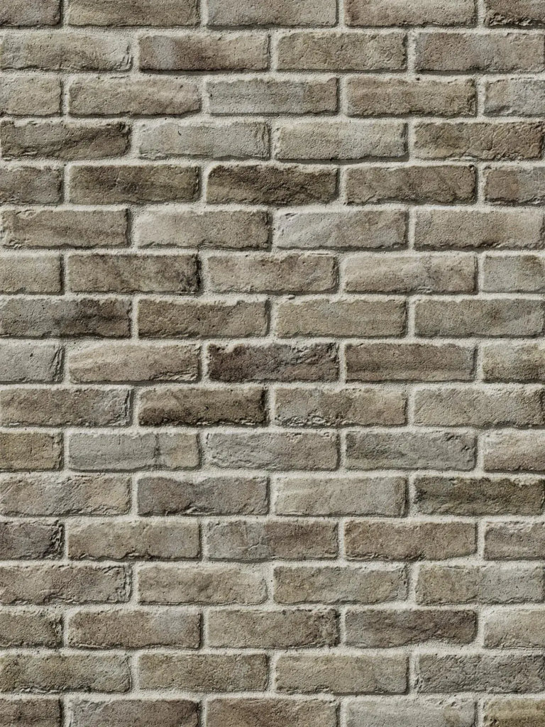 Tumbled Limestone Brick Running Bond PBR Texture - Example Scene Visualization | Superellipse