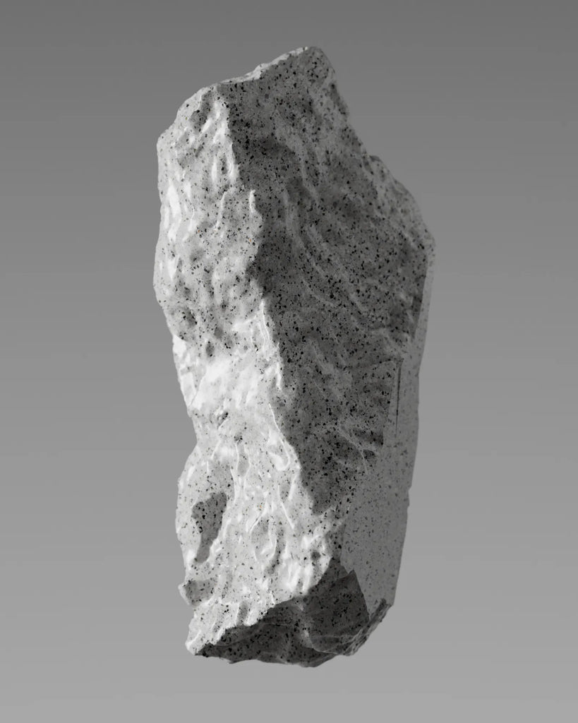 Arctic Grey Polished Granite Slab PBR Texture - Example Scene Visualization | Superellipse