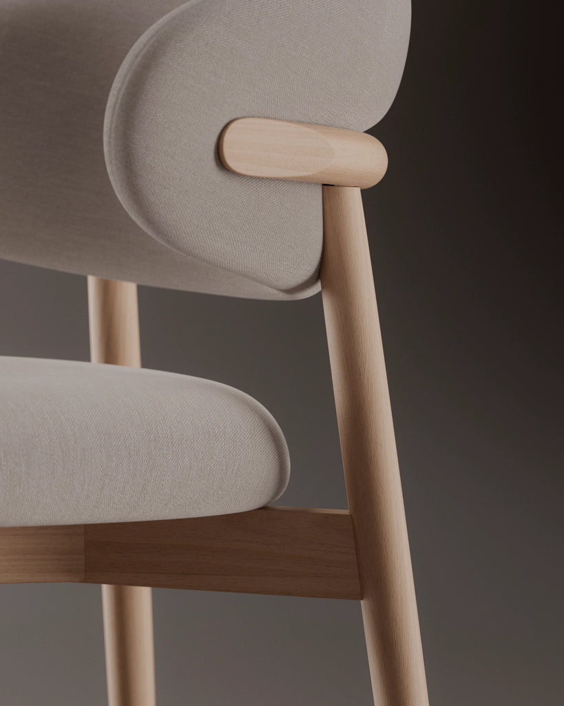 Beech Slip Matched Veneer Wood PBR Texture - Example Scene Visualization | Superellipse