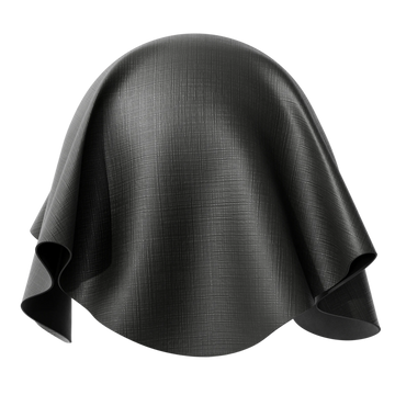 Saffiano Leather Dusk Grey PBR Texture - Sphere Swatch Preview | Superellipse