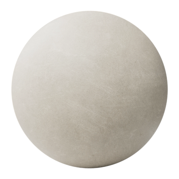 Cream Buff Pigmented Concrete PBR Texture - Sphere Swatch Preview | Superellipse