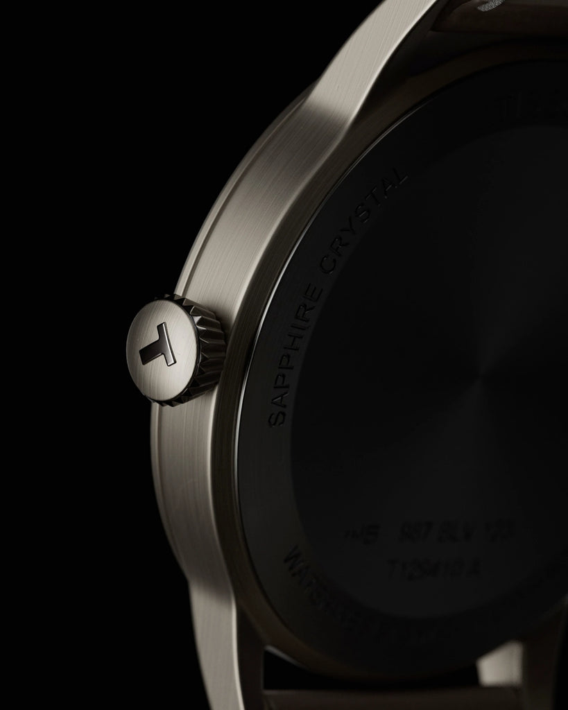 Rough Brushed Titanium Metal PBR Texture - Example Scene Visualization | Superellipse