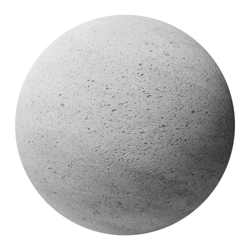 Arctic Grey Soapstone Pitted PBR Texture - Sphere Swatch Preview | Superellipse