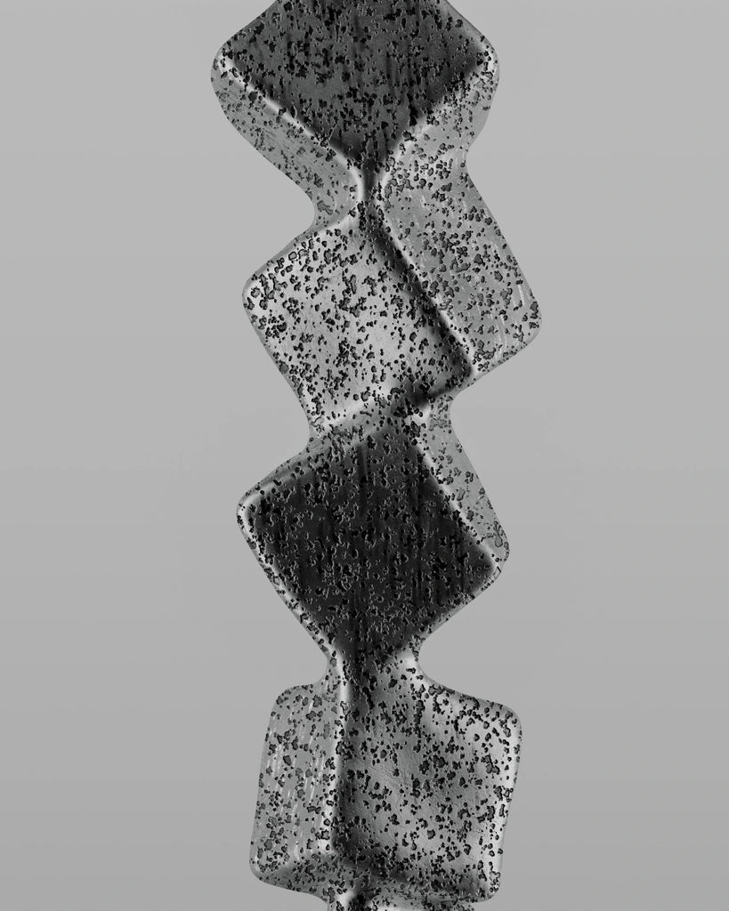 Sand Cast Pitted Aluminium PBR Texture - Example Scene Visualization | Superellipse