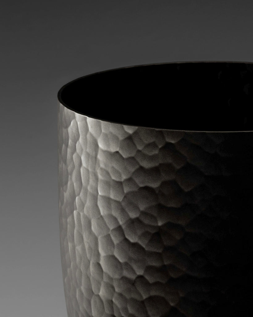 Hammered Cast Iron Metal PBR Texture - Example Scene Visualization | Superellipse