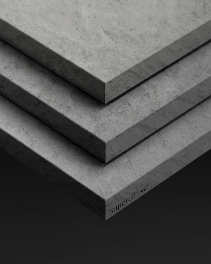 Portugal Grey Unfinished Limestone PBR Texture - Example Scene Visualization | Superellipse