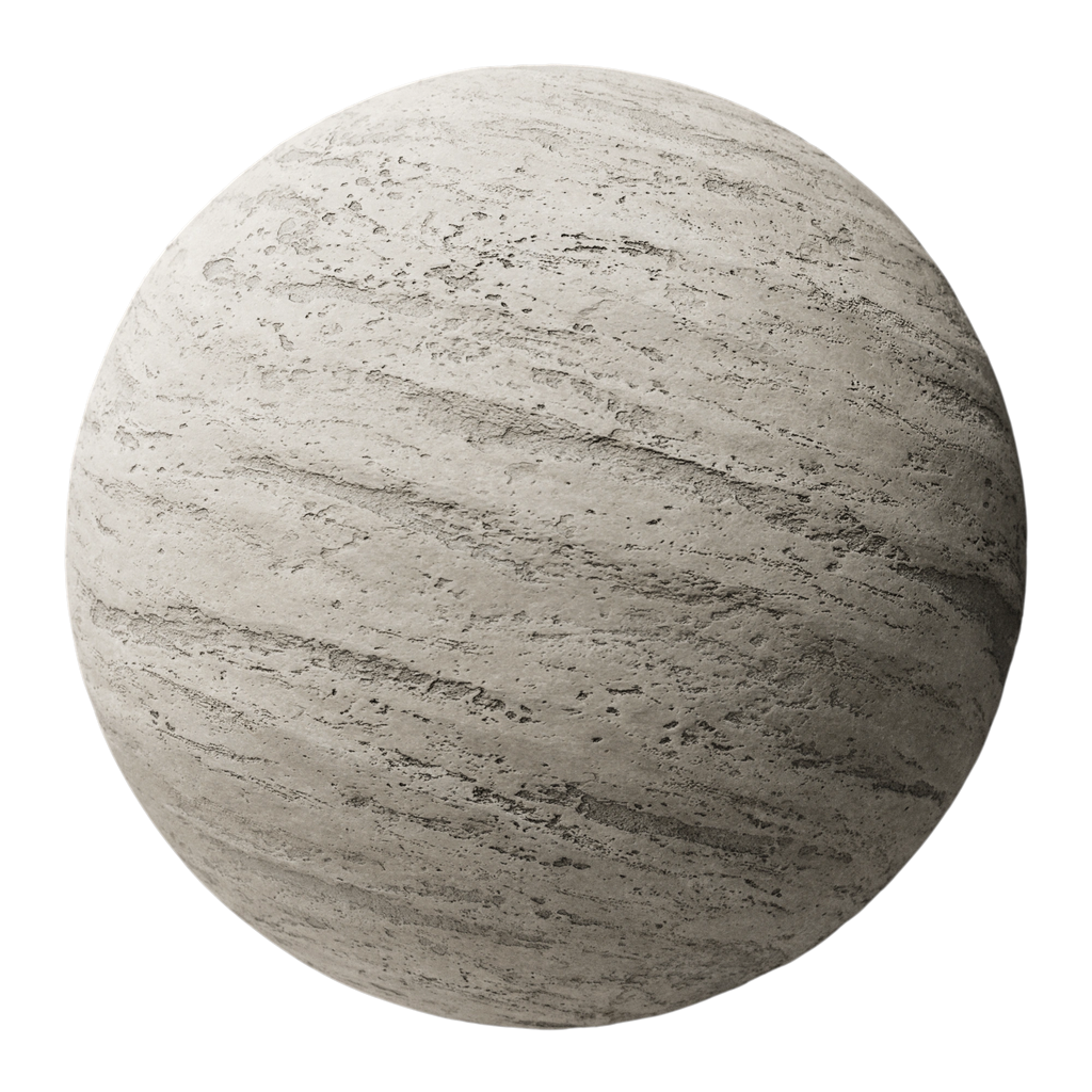 Natural Cut Sandstone PBR Texture - Sphere Swatch Preview | Superellipse