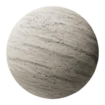 Natural Cut Sandstone PBR Texture - Sphere Swatch Preview | Superellipse