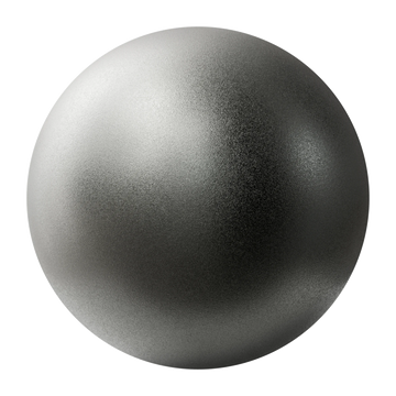 Sandblasted Tungsten Metal PBR Texture - Sphere Swatch Preview | Superellipse