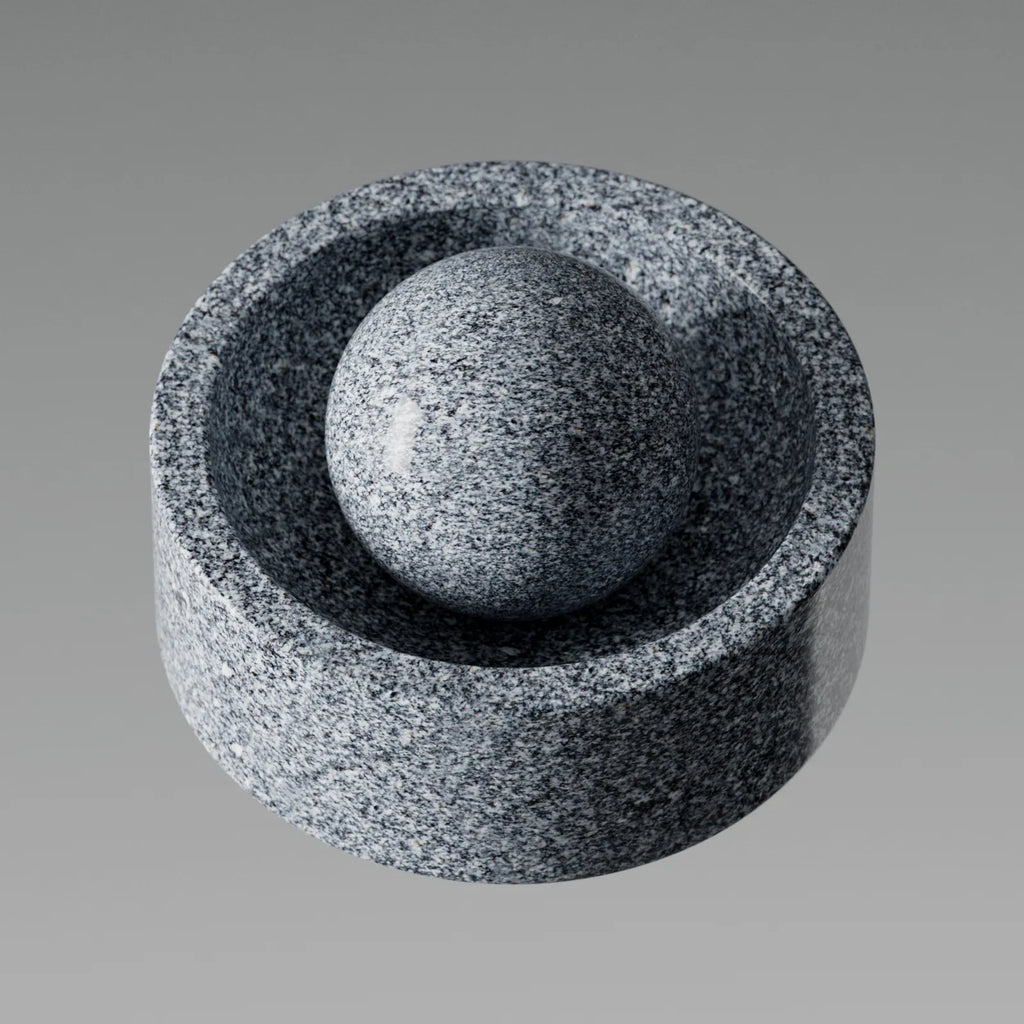 Impala Blue Polished Granite Slab PBR Texture - Example Scene Visualization | Superellipse