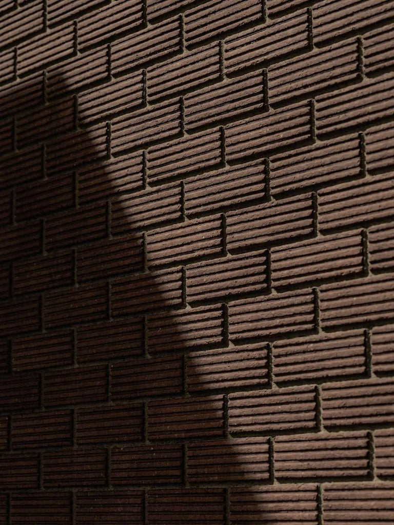 Long Grooved Belden Brick Running Bond PBR Texture - Example Scene Visualization | Superellipse