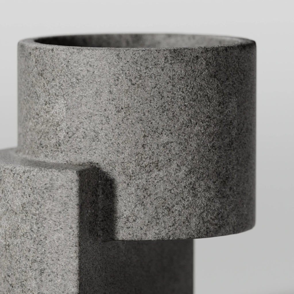 Honed Decorative Architectural Cast Concrete PBR Texture - Example Scene Visualization | Superellipse